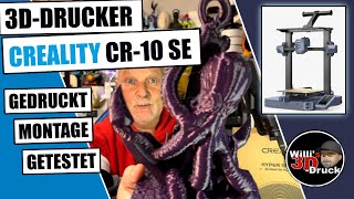 Creality CR10 SE 3D Drucker schnell amp TPU 65 shore kein Problem [upl. by Dermot]