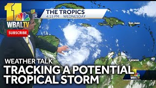 Weather Talk Tracking a potential tropical storm [upl. by Stretch]