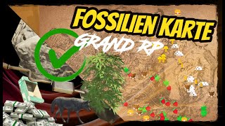 Alles über FOSSILIEN JAGD und RESSOURCEN 📝  GrandRP [upl. by Niles]