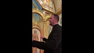 What is on an iconostasis in a Ukrainian Catholic Church [upl. by Assiren923]