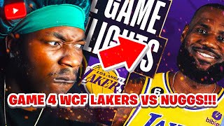 DRE REACTS 1 NUGGETS at 7 LAKERS  FULL GAME 4 HIGHLIGHTS  May 22 2023 [upl. by Lyrahs695]