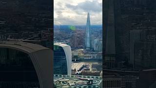 The Lookout 8 Bishopsgate 50 floors up view of London 😍 london skyscraper views lanadelreymusic [upl. by Letitia154]