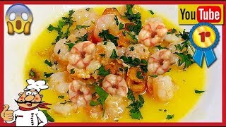 GAMBAS AL AJILLO 🦐🦐 RECETA FACIL 💥 CON TRUCO [upl. by Twum417]