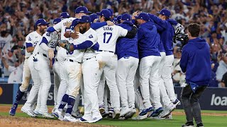 FULL 9TH INNING The Dodgers are going to the WORLD SERIES [upl. by Seagraves795]