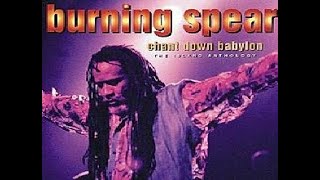 Burning Spear  Thank You AlbumChant Down Babylon The Island Anthology 1996 [upl. by Alaek808]