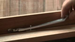 How To Install Casement Window Stays  DIY At Bunnings [upl. by Nalor]