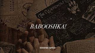 Babooshka  Kate Bush  SUB ESPAÑOL ✦°• [upl. by Aleiram74]