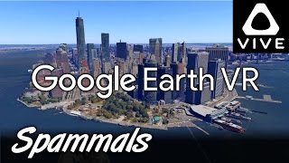 Google Earth VR  WELCOME TO EARTH HTC Vive VR [upl. by Lupita690]