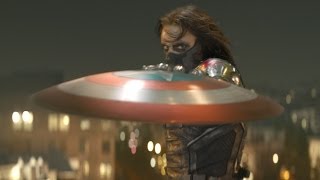 CAPTAIN AMERICA THE WINTER SOLDIER Clip In Pursuit [upl. by Bink]