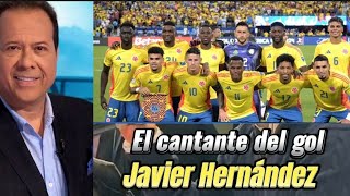 Gol que clasifica en seminales a Colombia de esta manera lo narró el cantante del gol Javier H [upl. by Talbott]