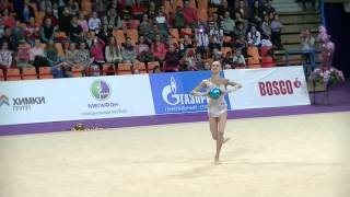 Kudryavtseva Yana RUS ball Gran prix Moscow 2014 Qual [upl. by Leanora]