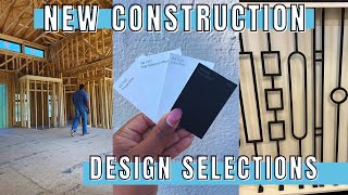 BUILDING OUR NEW HOME 2022  DESIGN CENTER APPOINTMENT  SEMI CUSTOM HOME BUILD  HOUSE OF ROLLE [upl. by Aldarcie677]