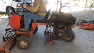 3088 Video of Jacobsen Greens King IV Mower [upl. by Adnolor895]