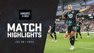 HIGHLIGHTS Minnesota United vs Club Necaxa  July 30 2024 [upl. by Claribel965]