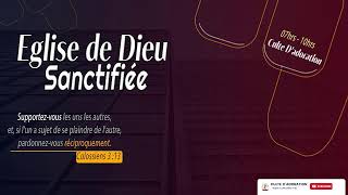 Culte Dadoration et de Louange  Dimanche 12 Novembre 2023  Eglise de Dieu Sanctifiee [upl. by Bates212]