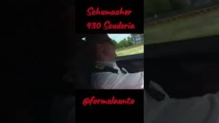 Michael Schumacher testa la Ferrari 430 Scuderia 🏎️ ferrari essereferrari schumacher motorsport [upl. by Imtiaz]