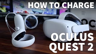 How to Charge Oculus Quest 2 Headset  Charging Oculus Quest 2 with Dead Battery [upl. by Codding]