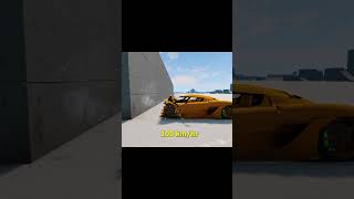 Crash Test  Koenigsegg Jesko  BeamNG drive №26 [upl. by Hairem61]