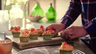 Zelf makkelijke Pompoen Cupcakes maken met Blue Band [upl. by Tsui]