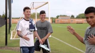 Lionel Messi making lucky fans happy in the USA ● [upl. by Ahser]