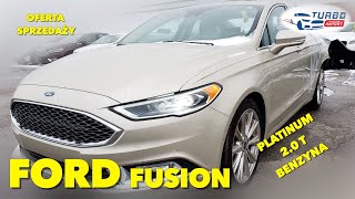 Ford Fusion Platinum  OFERTA SPRZEDAŻY [upl. by Krischer]