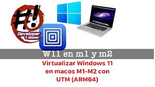 Virtualizar Windows 11 en Macos M1M4 con UTM ARM64 [upl. by Cheyne]