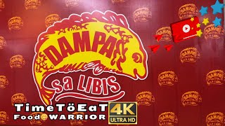 🍽️ DAMPA sa Libis Quezon City Philippines 🇵🇭 [upl. by Yroggerg]