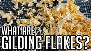 How to GOLD LEAF  Gilding Flakes [upl. by Kerek]