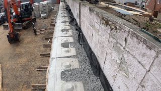 Retaining Wall Drainage and Backfill [upl. by Osi]