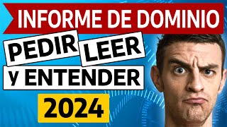 🔴 DNRPA Informe de Dominio  Cómo Leer un Informe de Dominio Automotor ✅ 2024 [upl. by Adlog841]