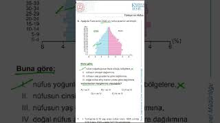 🎯 Nüfus Piramitleri ● Yks Coğrafya [upl. by Manley]