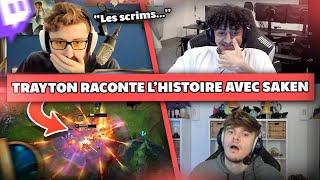 TRAYTON ET LHISTOIRE AVEC SAKEN CHEZ VITALITY  Best of LoL 686 Réactions [upl. by Standford]