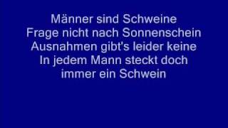 Ärzte Männer sind Schweine with lyrics [upl. by Eissolf549]