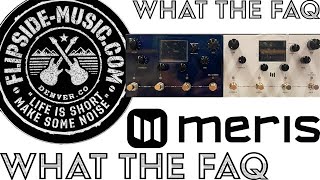 What the FAQ Live Meris LVX amp Mercury X [upl. by Rahmann698]