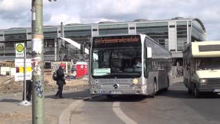 Schienenersatzverkehr SBahn Berlin Ringbahn  2 O405N amp 1 Citaro am Bahnhof Ostkreuz HD [upl. by Anitan]