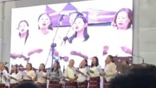 monyakshu women singing in KBBB youth conventions 2024 [upl. by Oap]