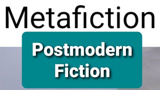 Metafiction postmodernism criticalthinking theory jaydeepchakrabarty englishliterature [upl. by Fairleigh]