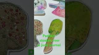 Paddenstoelen zelf maken voor in je junk of art journal junkjournal painting diy scrapbooking [upl. by Landon]