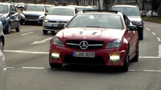 Mercedes C63 AMG 507 Edition rev amp sounds HD [upl. by Dorcea]