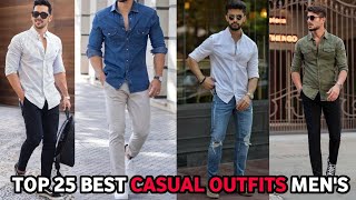 Top 25 Best Casual Outfits for Mens 2024  Look Attractive In 2024 With These CASUAL OUTFITS [upl. by Yrian826]