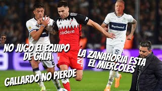 El River de Gallardo empató con Gimnasia en el Bosque [upl. by Kronfeld278]