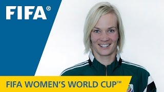 Referees at the FIFA Women’s World Cup Canada 2015™ BIBIANA STEINHAUS [upl. by Ahtebbat]