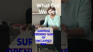 Unboxing UNCLAIMED MAIL  what did we get [upl. by Mcwilliams]