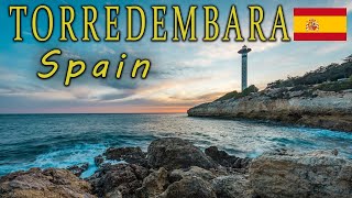 WALKING 4K TORREDEEMBARRA  TARRAGONA  SPAIN WALK TOUR  4K UHD  2024  COSTA DORADA [upl. by Eylk]