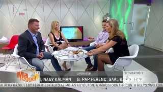 HD Novodomszky Éva  Ma Reggel 20140916 [upl. by Dupre]