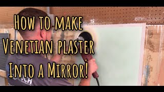 Venetian Plaster Florenzia How To Do High Polished Venetian Plaster [upl. by Kcirded]