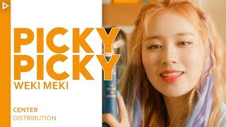 WEKI MEKI  PICKY PICKY  CENTER DISTRIBUTION [upl. by Ytitsahc]