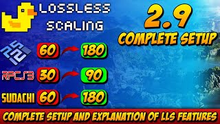 Complete Setup and Explanation of Lossless Scaling 29 Features  Best Settings [upl. by Jeb]