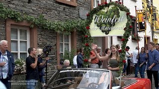 Grosser WinzerFestzug 2018  Weinfest der Mittelmosel [upl. by Kerek759]