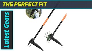 Stand Up Weed Puller Tool – The Best Garden Weed Remover with 42quot Handle [upl. by Uolyram356]